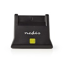 NEDIS USB 2.0 Desktop Smart Card Reader eID | lecteur de carte d'identité